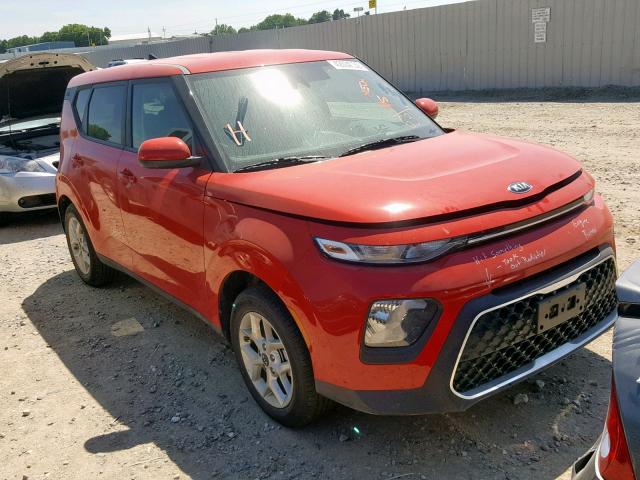 KNDJ23AU0L7016311 - 2020 KIA SOUL LX RED photo 1