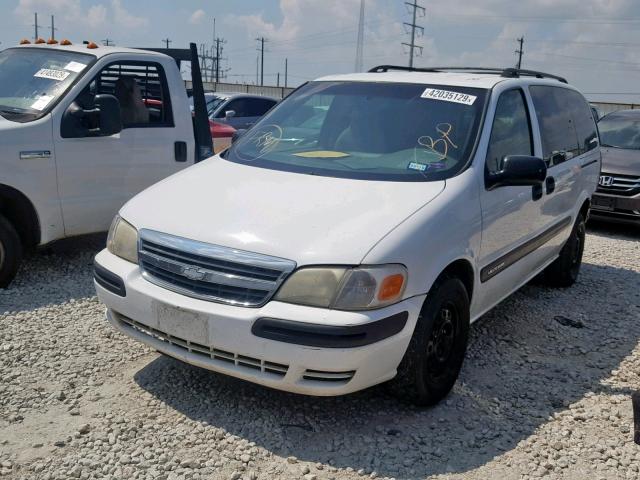 1GBDX23E14D137242 - 2004 CHEVROLET VENTURE IN WHITE photo 2