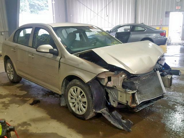 1G1AT58H197246328 - 2009 CHEVROLET COBALT LT TAN photo 1