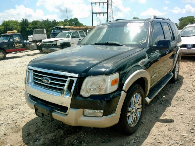 1FMEU74817UB37885 - 2007 FORD EXPLORER E BLACK photo 2