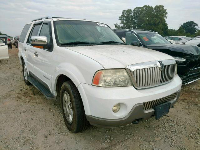 5LMFU28R44LJ19597 - 2004 LINCOLN NAVIGATOR WHITE photo 1