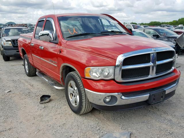 1D7HA18N65S228382 - 2005 DODGE RAM 1500 S RED photo 1