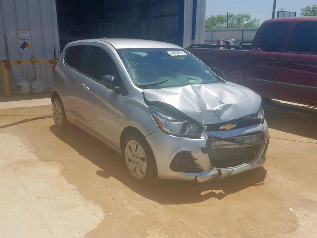 KL8CB6SA8JC432182 - 2018 CHEVROLET SPARK LS SILVER photo 1