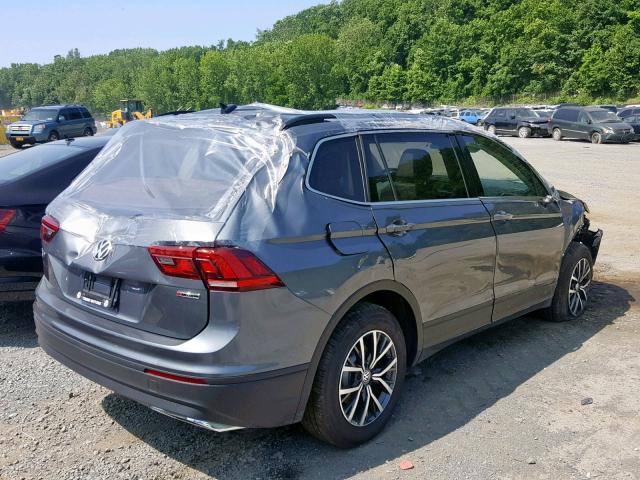 3VV2B7AX7KM067283 - 2019 VOLKSWAGEN TIGUAN SE GRAY photo 4