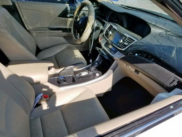 1HGCR2F86EA255072 - 2014 HONDA ACCORD EXL WHITE photo 5