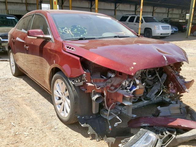 1G4GB5G32FF219856 - 2015 BUICK LACROSSE BURGUNDY photo 1