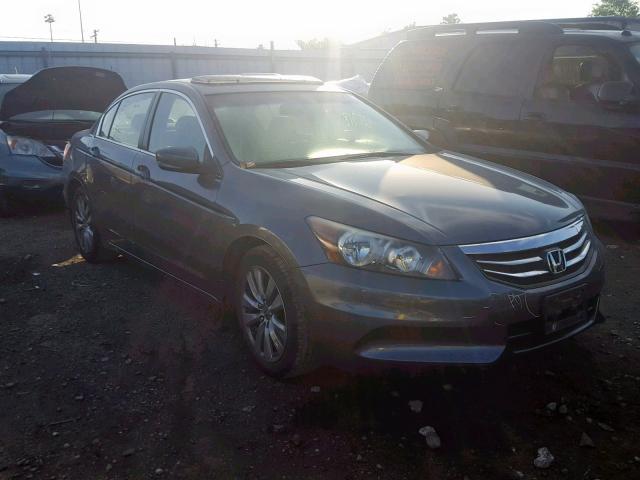 1HGCP2F81BA032486 - 2011 HONDA ACCORD EXL GRAY photo 1