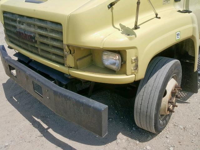 1GDJ5C1G29F403955 - 2009 GMC C5500 C5C0 YELLOW photo 9