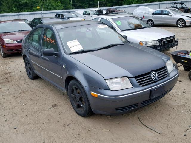 3VWSE69MX4M014880 - 2004 VOLKSWAGEN JETTA GLS GRAY photo 1