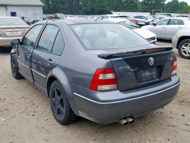 3VWSE69MX4M014880 - 2004 VOLKSWAGEN JETTA GLS GRAY photo 4