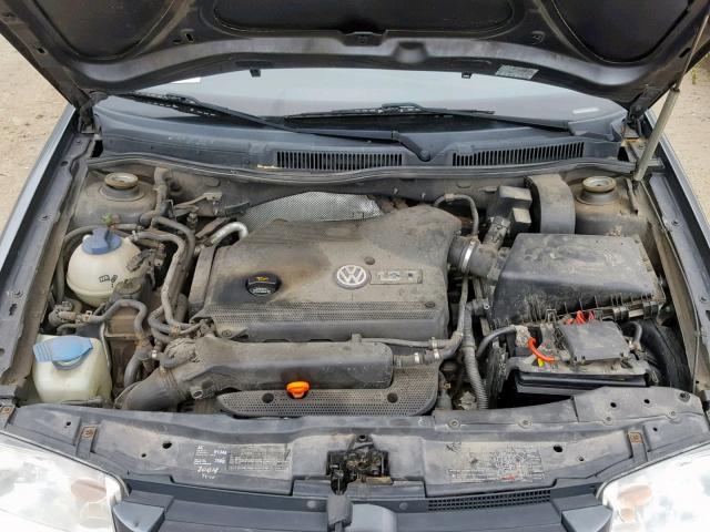 3VWSE69MX4M014880 - 2004 VOLKSWAGEN JETTA GLS GRAY photo 7