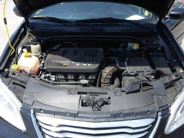 1C3CCBBB8CN248247 - 2012 CHRYSLER 200 TOURIN BLACK photo 7