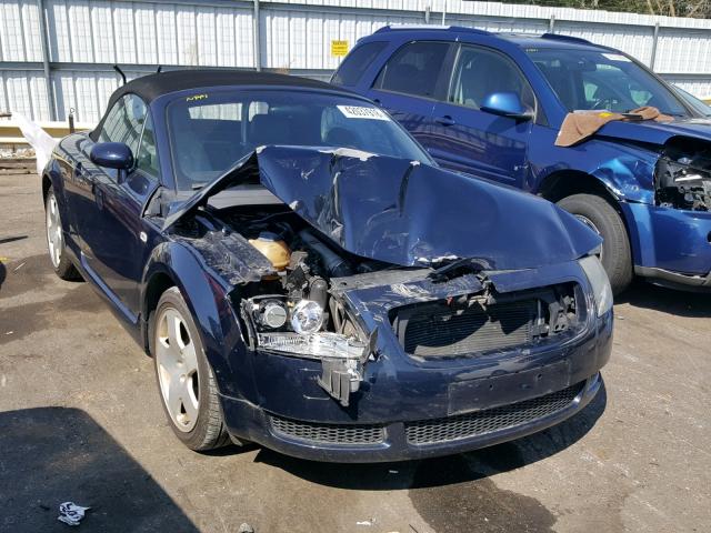 TRUUT28N521020865 - 2002 AUDI TT QUATTRO BLUE photo 1