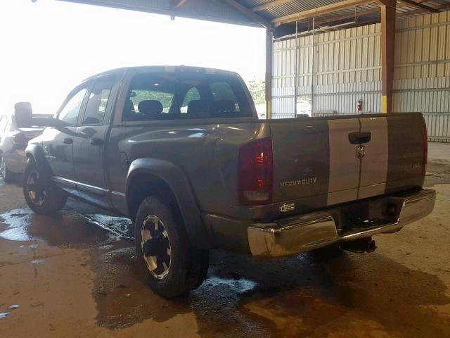 3D7KR28C66G286231 - 2006 DODGE RAM 2500 S ნაცრისფერი ფოტო 3