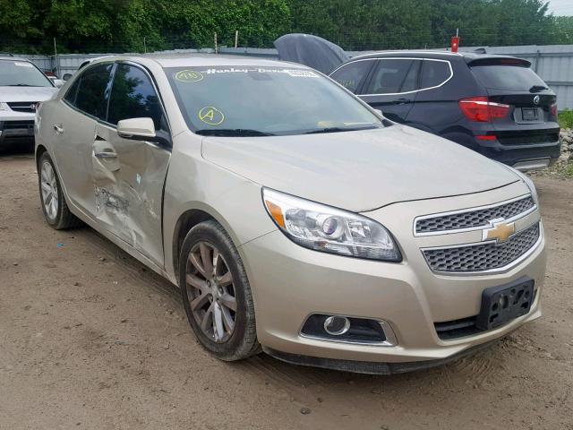 1G11H5SA7DF290202 - 2013 CHEVROLET MALIBU LTZ ბეჟი ფოტო 1