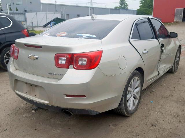 1G11H5SA7DF290202 - 2013 CHEVROLET MALIBU LTZ ბეჟი ფოტო 4