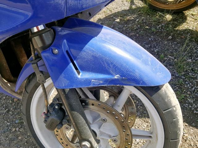 JH2PC25244PM20024 - 1993 HONDA CBR600 BLUE photo 9