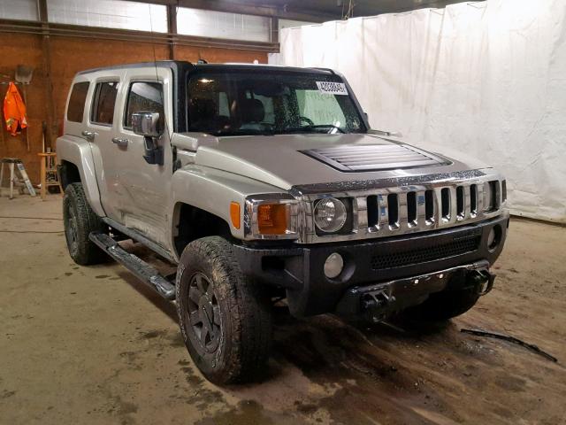 5GTDN13E578164574 - 2007 HUMMER H3 SILVER photo 1