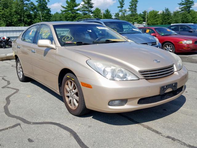 JTHBF30G720035075 - 2002 LEXUS ES 300 BEIGE photo 1