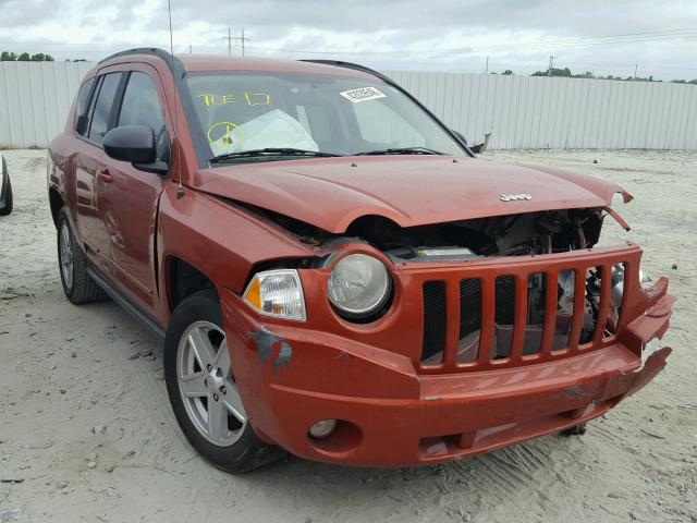 1J4NT4FA7AD506482 - 2010 JEEP COMPASS SP 橙色 照片 1