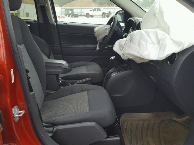 1J4NT4FA7AD506482 - 2010 JEEP COMPASS SP 橙色 照片 5