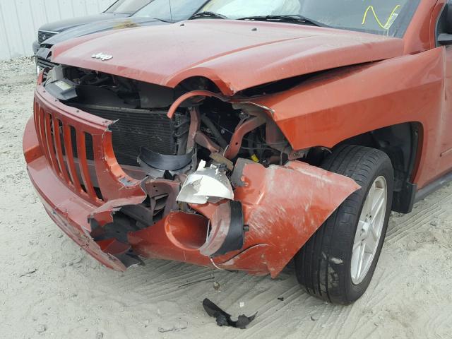 1J4NT4FA7AD506482 - 2010 JEEP COMPASS SP 橙色 照片 9