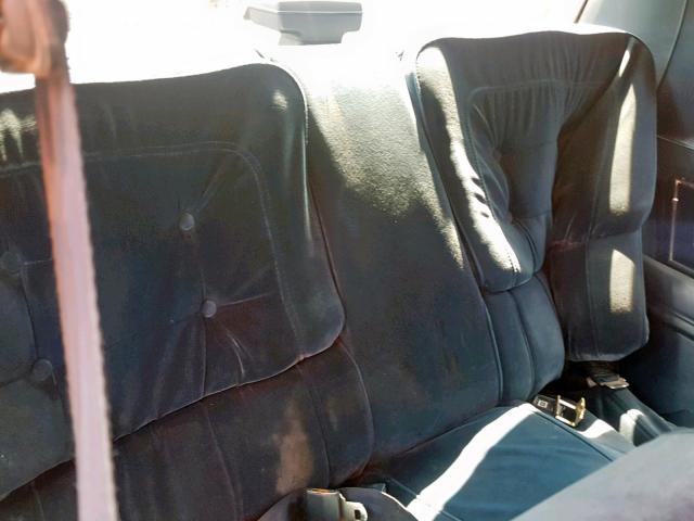 1G4GM117XHP426975 - 1987 BUICK REGAL LIMI BLUE photo 6