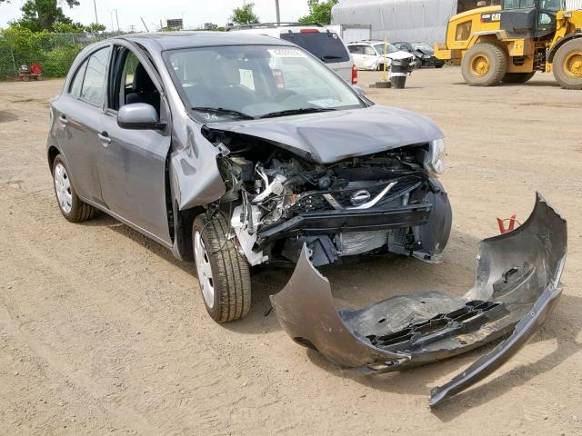 3N1CK3CP2JL251045 - 2018 NISSAN MICRA GRAY photo 1