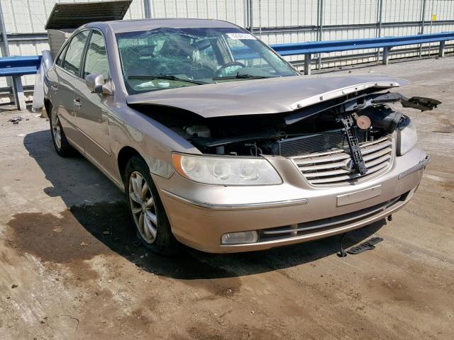 KMHFC46F76A035296 - 2006 HYUNDAI AZERA SE TAN photo 1