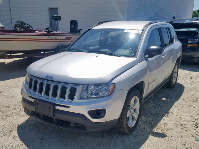 1J4NF1FB6BD218484 - 2011 JEEP COMPASS SP ვერცხლისფერი ფოტო 2