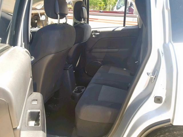 1J4NF1FB6BD218484 - 2011 JEEP COMPASS SP ვერცხლისფერი ფოტო 6