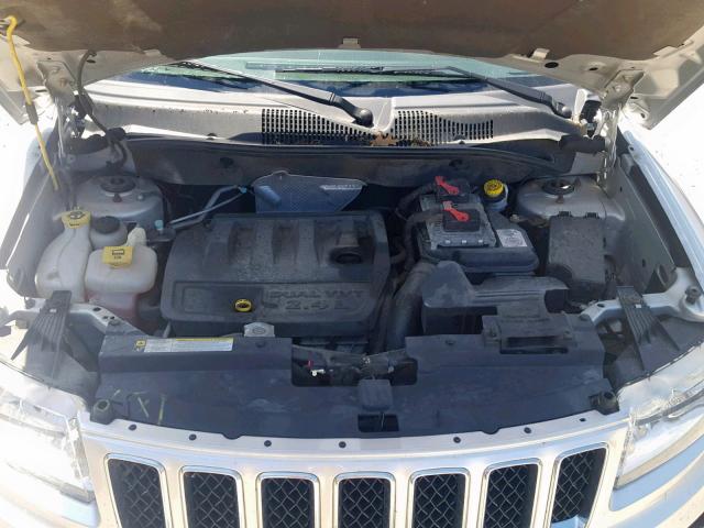 1J4NF1FB6BD218484 - 2011 JEEP COMPASS SP ვერცხლისფერი ფოტო 7