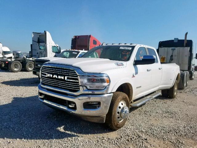 3C63RRJL9KG542705 - 2019 RAM 3500 LARAM WHITE photo 2