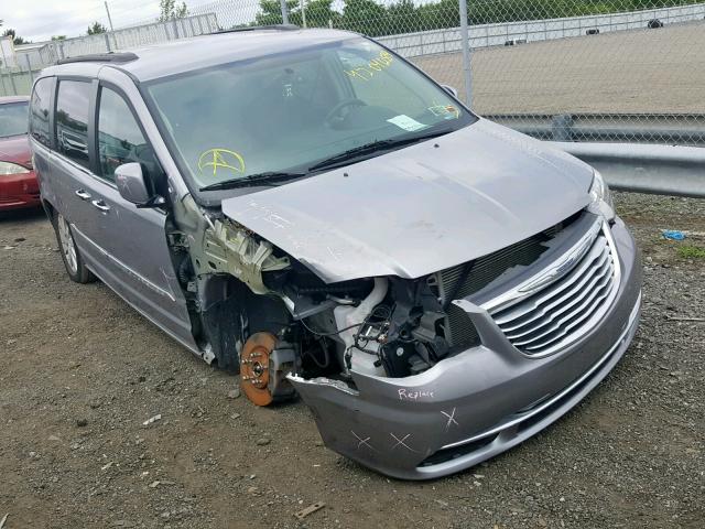 2C4RC1BG5GR253667 - 2016 CHRYSLER TOWN & COU SILVER photo 1