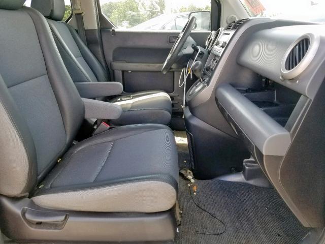 5J6YH18695L001996 - 2005 HONDA ELEMENT EX GRAY photo 5