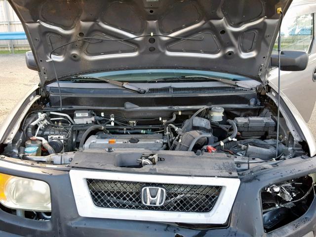 5J6YH18695L001996 - 2005 HONDA ELEMENT EX GRAY photo 7