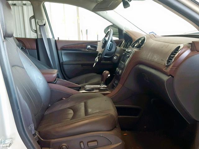 5GAKRCKD0EJ244041 - 2014 BUICK ENCLAVE TAN photo 5