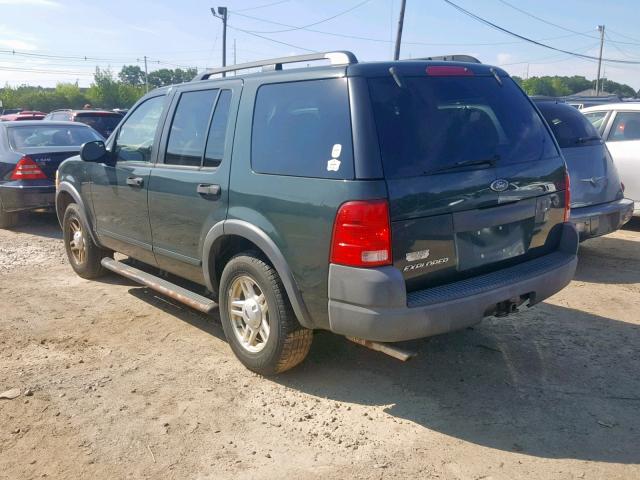 1FMZU62K73UB63573 - 2003 FORD EXPLORER X GREEN photo 3