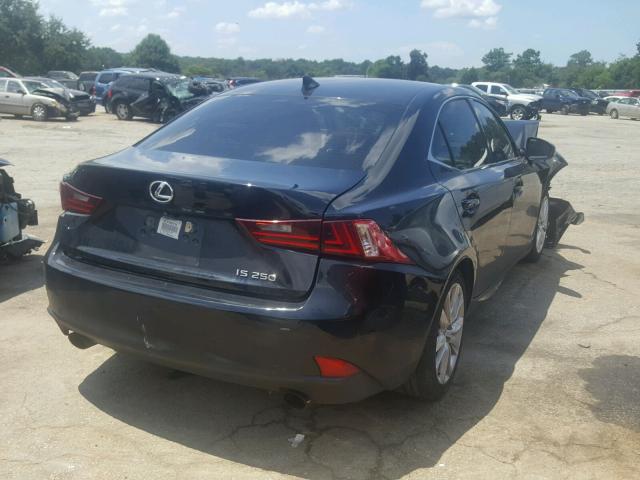 JTHBF1D20F5052361 - 2015 LEXUS IS 250 BLACK photo 4