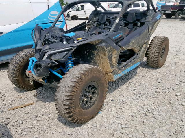 3JBVPAY45JK000121 - 2018 CAN-AM MAVERICK X BLACK photo 2