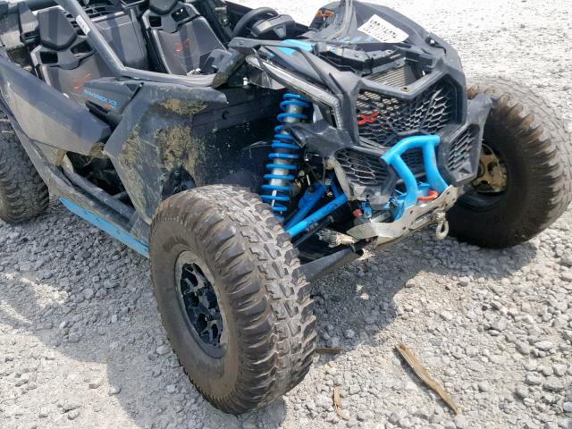 3JBVPAY45JK000121 - 2018 CAN-AM MAVERICK X BLACK photo 9