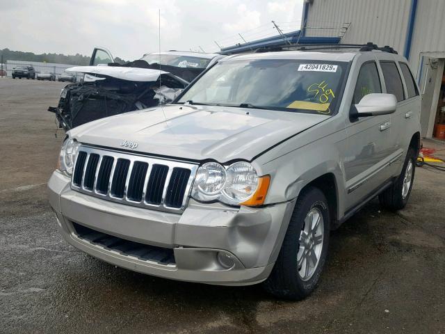 1J8HS58P89C556461 - 2009 JEEP GRAND CHER SILVER photo 2