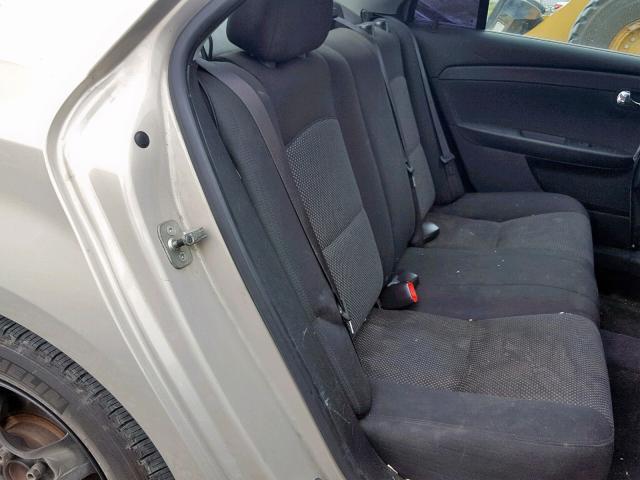 1G1ZC5E08AF175429 - 2010 CHEVROLET MALIBU 1LT 金色 照片 6