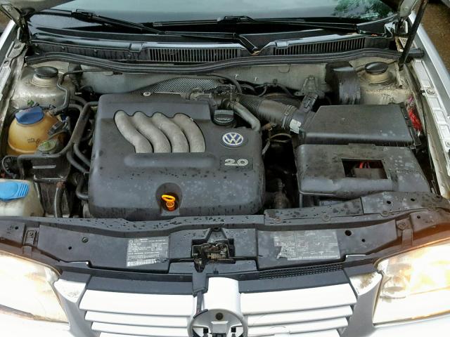 3VWSA29M7YM122366 - 2000 VOLKSWAGEN JETTA GLS SILVER photo 7