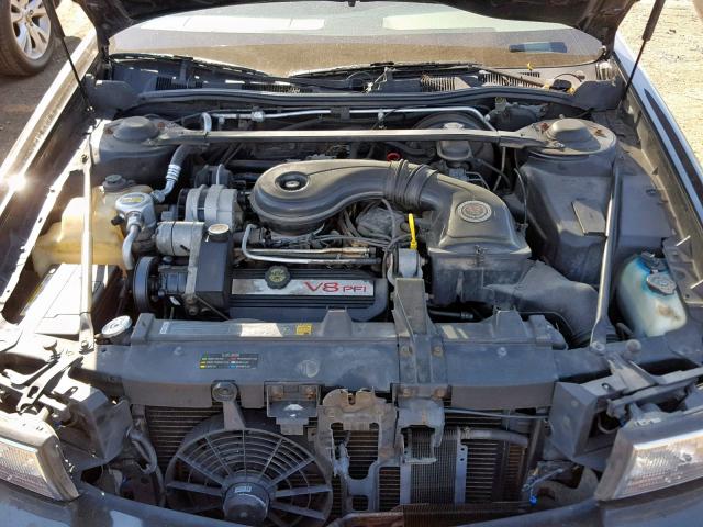 1G6KD52B1RU206641 - 1994 CADILLAC DEVILLE BLACK photo 7