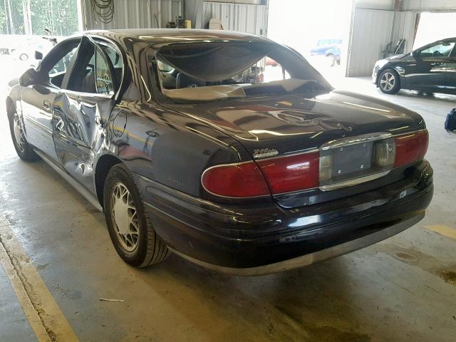 1G4HR54K92U219368 - 2002 BUICK LESABRE LI BLACK photo 3