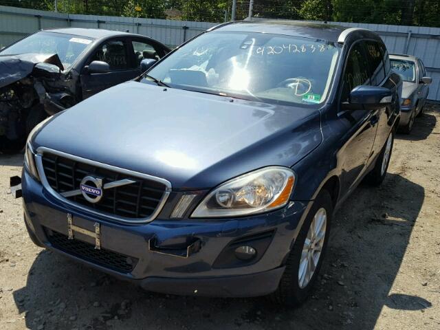 YV4992DZ3A2079748 - 2010 VOLVO XC60 T6 BLUE photo 2