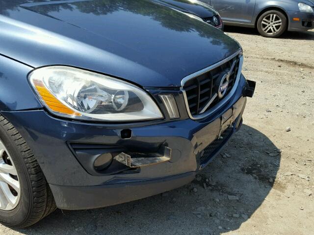 YV4992DZ3A2079748 - 2010 VOLVO XC60 T6 BLUE photo 9