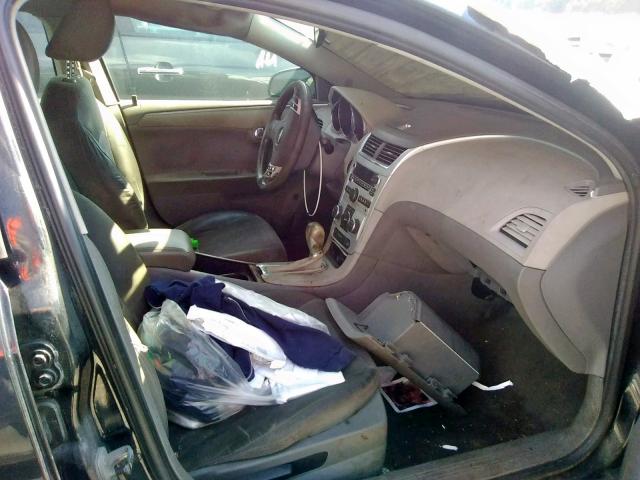 1G1ZC5E00AF192371 - 2010 CHEVROLET MALIBU 1LT BLACK photo 5