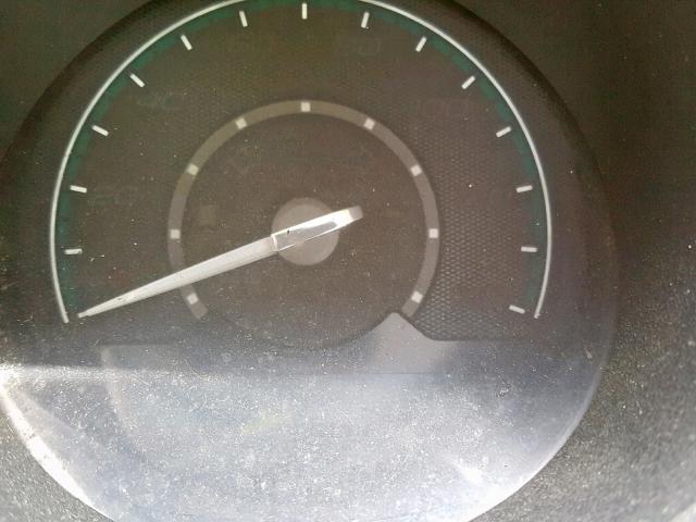 1G1ZC5E00AF192371 - 2010 CHEVROLET MALIBU 1LT BLACK photo 8